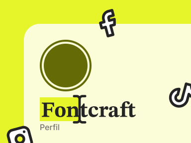 Cole as fontes para Instagram em qualquer lugar