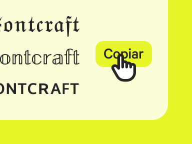 Copia tu estilo de letras bonitas favorito