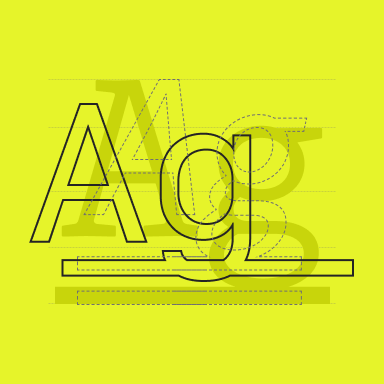 Elements of underline typography