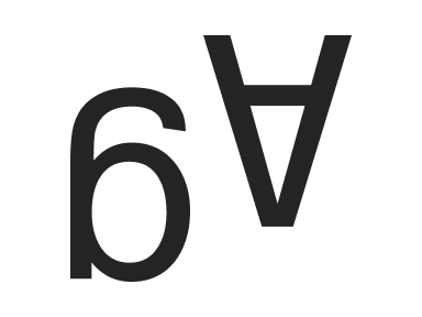 Estilo de texto invertido