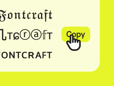 Copy your favorite cursed style