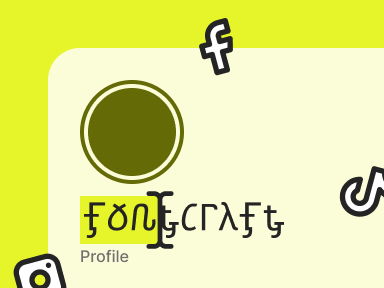 Paste cute text anywhere