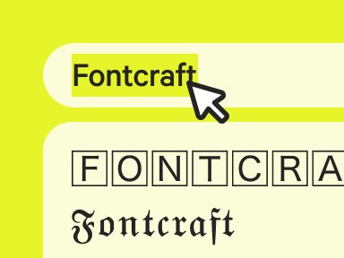 Type your text into the Roblox font generator