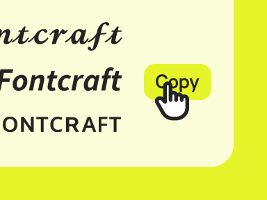 Copy your favorite WhatsApp font