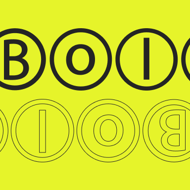 Como é o texto bolha