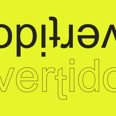 Como é o texto invertido