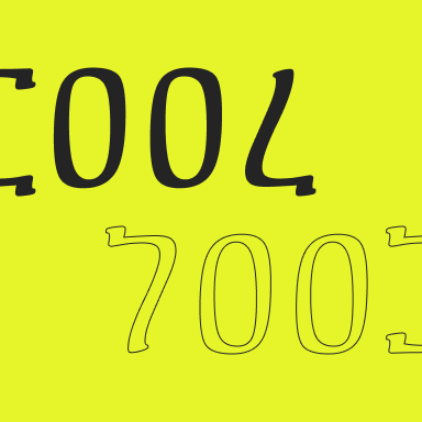 What cool fonts look like