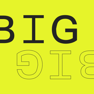 What big text looks like