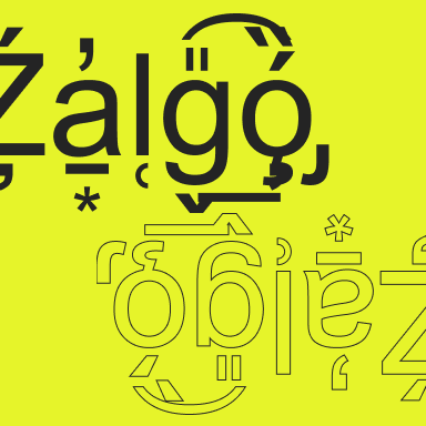 What zalgo text looks like